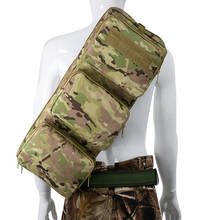 Mp5 airsoft rifle caso arma carry exército tiro caça molle saco de arma tático bolsa ombro equipamento militar 2024 - compre barato