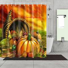 Nordic Style Happy Halloween Pumpkin Wizard Printed Shower Curtains Bathroom Curtain Frabic Waterproof Mildewproof Bath Curtain 2024 - buy cheap