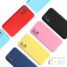 For OPPO A52 Case Soft Liquid Silicone Ultra Slim TPU Phone Back Cover for OPPO A92 A 92 CPH2059 OPPOA92 A72 A52 2020 Case Cover 2024 - buy cheap