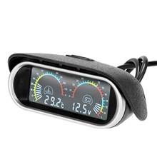 LCD Digital Car Truck Water Temperature Gauge Meter Voltmeter Voltage Gauge Car Volt Meter Digital Voltage Automotive 2024 - купить недорого