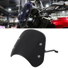 Black Retro Sport Wind Deflector Windshield For Benelli Leoncino 250 500 Trail Models Instrument Visor Protector Accessories 2024 - buy cheap