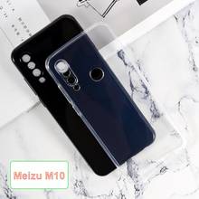 Transparent Phone Case For Meizu M10 6.5" Case Silicone Dirt-resistant Soft Black TPU Case For Meizu M10 M 10 M918H Back Cover 2024 - buy cheap