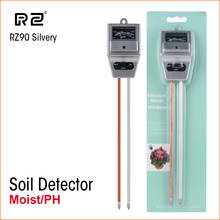 RZ-minimedidor de humedad del suelo, Monitor de PH, higrómetro, para cultivo de plantas y jardinería, probador de luz solar 2024 - compra barato
