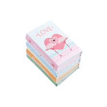 12 pacotes/lote adorável flamingo 6 almofada de memorando de papel dobrável notas pegajosas etiqueta almofadas de memorando escritório escola papelaria atacado 2024 - compre barato