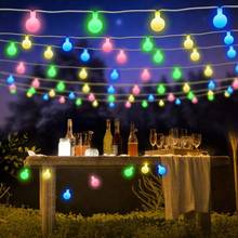 Guirnalda de luces led con batería para decoración de Navidad, guirnalda de luces led de 3m, 6m y 10m, ideal para fiestas, bodas y exteriores 2024 - compra barato