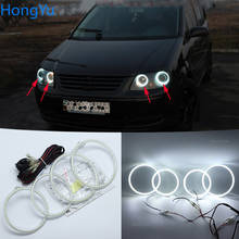 Kit de Ojos de Ángel para Volkswagen Touran 2004, 2005, 2006, excelente, Ultra brillante, smd, led 2024 - compra barato