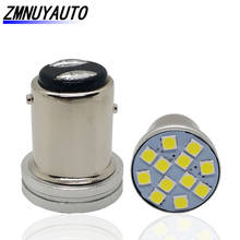 Bombilla LED para señal de coche, lámpara DRL de 12V, P21/5W, 1157, BAY15D, 1156, BA15S, BAU15S, P21W, PY21W, 12SMD, 3030, R5W, 2 uds. 2024 - compra barato