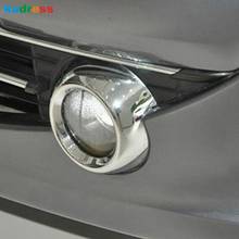 For Peugeot 307 ABS Chrome Front Fog Light Cover Trim Front Foglight Foglamp Frame Covers Auto Accessories Car Styling 2pcs 2024 - buy cheap