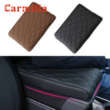 Carmilla Leather Car Armrest Pad Cover Center Console Armrests Box Cushion Hand Supports for Tesla Model 3 2016-2020 Accessories 2024 - buy cheap