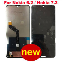GOOD Working For Nokia 6.2 TA-1198 TA-1200 LCD Display Touch Screen Digitizer Assembly Sensor For Nokia 7.2 TA-1193 TA-1178 2024 - buy cheap