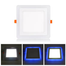 New Design 6W 9W 16W 24W Square LED RGB Downlight + Remote Control Features LED Ceiling Panel light AC110-220V LED indoor light 2024 - buy cheap