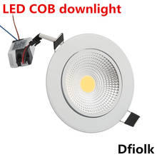 Luz Led COB superbrillante y regulable, bombillas de luz empotrada para interiores, 5w, 7w, 9w, 12w, 10 Uds. 2024 - compra barato