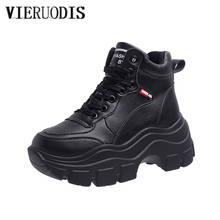 Female platform increased Martin boots women's shoes wild thick boots 35-40 sneakers women  off white shoes brand 2024 - buy cheap