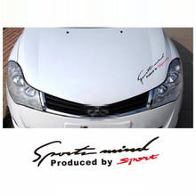 Sports Car Sticker Emblem Sports Mind Produced Car Eyelids Decal For Camry Sylphy Corolla CRV Passat CHIZIYO 2024 - buy cheap
