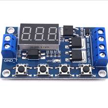 DC 12V 24V Dual MOS LED Digital Time Delay Relay Trigger Cycle Timer Delay Switch Circuit Board Timing Control Module 2024 - buy cheap