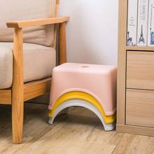 Thicken Plastic Square Stool Children's Low Stool Living Room Small Bench home Adult Change Shoes Stool Kids Gift 2024 - buy cheap