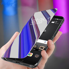 Funda con tapa de espejo inteligente para Huawei Honor 8x8s 8c 8a Honer 20 Pro 10 Lite 10i 9x, carcasa de teléfono con libro a prueba de golpes 2024 - compra barato