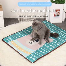 Dogs Cats Bed Spring Summer Cooling Ice Silk Mat Cartoon Comfortable Waterproof Suitable For Large Medium Small Pet Accessories 2024 - buy cheap