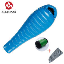 Aegismax série g sacos de dormir branco pendurado, caminhadas ao ar livre camping, ultraleve, design defletor, em nylon 2024 - compre barato
