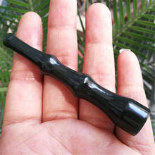 Seção de bambu de jade natural esculpida à mão da china, utensílio para fumar, presente para fumantes 2024 - compre barato