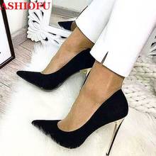 ASHIOFU Handmade Women High Heel Pumps Office&Career Party Slip-on Dress Shoes Simple Evening Fashion Pumps Court Shoes 2024 - buy cheap