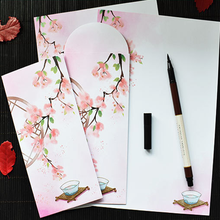 Peach Blossom 10 Envelope 10 Sheets Letter Paper Set Stationary Writing Letters Wedding Envelopes Invitations School Supplies 2024 - buy cheap