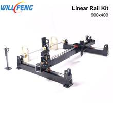 Will Feng 600x400 Mechanical Component HG15 Linear Rail Laser Head Assemble CNC DIY Co2 Laser Engraving Cutter Machine 2024 - buy cheap