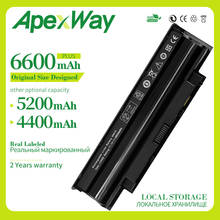 Apexway Black Battery J1KND for DELL Inspiron N4010 N3010 N3110 N4050 N4110 N5010 N5010D N5110 N7010 N7110 M501 M501R M511R 2024 - buy cheap