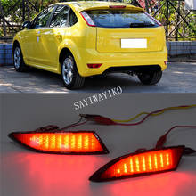 For Focus 3 Sedan Hatchback Car Styling Brake LED Rear Bumper Reflector Light Warning Lamp 2012-2014 Auto Parts 1 pair 2024 - buy cheap