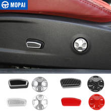 Perilla de ajuste de asiento Interior DE para coches MOPAI, pegatina de cubierta embellecedora para Dodge Challenger 2010 + accesorios de coche 2024 - compra barato