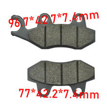 Motorcycle Front Brake Pads For Kawasaki KLX125 KX125 89-94 KDX200 KDX250 90-93 KLX250 KX250 89-93 KR500 KX500 89-94 KLR650 2024 - buy cheap