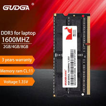 GUDGA memory ram 8gb ddr3 ram laptop ddr3 Memoria Ram For Laptop 1600MHz ram ddr3 4gb 8gb for Notebook Computer Accessories 2024 - buy cheap