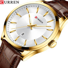CURREN Mens Watch Top Brand Fashion Business Luxury Quartz Men Watches Waterproof Sport Men’s Wristwatch Clock Relogio Masculino 2024 - buy cheap