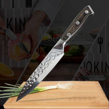 4.8" Fruit Vegetable Kitchen Knife Chef Stainless Steel Knives Sushi Meat Santoku Japanese High Carbon Knife Cooking Accessories 2024 - buy cheap