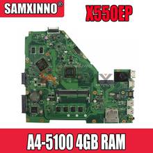 X550ep placa-mãe hd8670m rev: 2.0 para For Asus f552e x552e x552ep portátil placa-mãe x550ep mainboard teste ok A4-5100 4 gb ram 2024 - compre barato