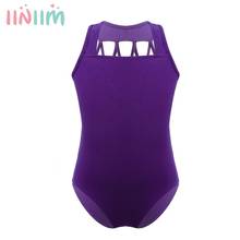 iiniim Toddler Kids Ballet Leotard Baby Girls Stretchy Sleeveless M-Straps Back Ballet Dance wear Gymnastics Leotard Jumpsuit 2024 - buy cheap