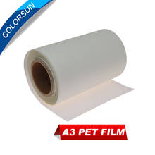 Colorsun 30cm*100m Roll PET Transfer Film A3 DTF PET film DTF Printing On T-shirt PET Film Rolls 2024 - buy cheap