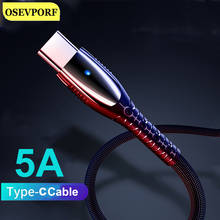 Oppselve USB Type C Cable Fast Charging Data Wire For Huawei P40 P30 Samsung S20 S10 Xiaomi Redmi Note 9 Phone Type-C Chargers 2024 - buy cheap