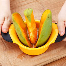 Нержавеющая сталь манго сплиттер слайсер резак для фруктов резак персик разделитель для фруктов ремесло манго яма Remover Кухонные гаджеты 2024 - купить недорого