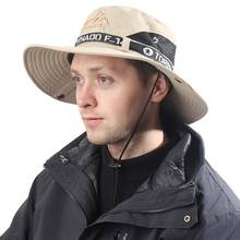 New Net Yarn Breathable Fishing Fisherman Cap Sun Caps Outdoor Climbing Sun Shade Hats Bucket Hat for Women Men Gorro Gorras 2024 - buy cheap