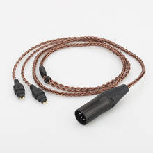Audiocrast-Cable XLR equilibrado, accesorio para HD650, HD600, HD660s, HD6XX, UP-OCC, cobre plateado 2024 - compra barato