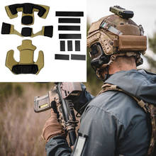 Capacete militar com bomba de alta proteção, esponja protetora para capacete, uso externo, tático, rifle de ar, almofada protetora 2024 - compre barato