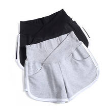 Спортивные короткие штаны для беременных, мягкая летняя одежда для беременных, повседневные шорты для беременных 2024 - купить недорого