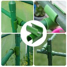 Green Adjustable Garden Trellis Plant Connector Orchard Flower Rattan Universal Clip Trellis Grafting Fixed Buckle 10/50/100PCS 2024 - buy cheap