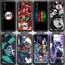 Nezuko Tanjirou Demon Slayer phone case for Huawei P20 P30 P40 lite E Pro Mate 40 30 20 Pro P Smart 2020 2024 - buy cheap