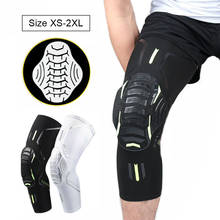 2022 New one Piece Honeycomb protector Safety Basketball knee pads support Volleyball knee brace support Sports knee protector 2024 - buy cheap