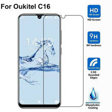 Mobile Phone Glass Film For Oukitel C16 Cover LCD Screen Protector Tempered Glass For Oukitel C 16 5.71" Glass Case Film 2024 - buy cheap