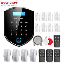 Wolf-Guard Wireless GSM SMS Wifi Smart Home Alarm System Security Burglar Door Sensor PIR Motion Detector Remote Controller 2024 - buy cheap
