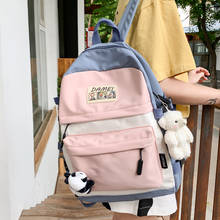 JULYCCINO New Waterproof Nylon Backpack for Women Travel Backpacks for Teenage Girls Female School Shoulder Bag Bagpack mochila 2024 - купить недорого