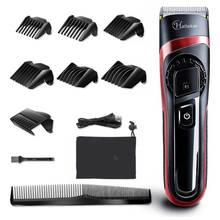 Waterproof adjustable hair trimmer beard rechargeable hair clipper body electric hair cutter machine for men Li-ion battery 2024 - buy cheap